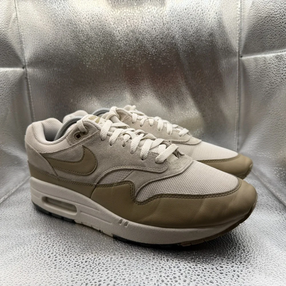 Size 10.5 Nike Air Max 1 Essential Phantom Khaki Mens Sneakers‎ FZ5808-001
